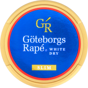 Goteborgs Rapé Slim White Dry Chewing Bags