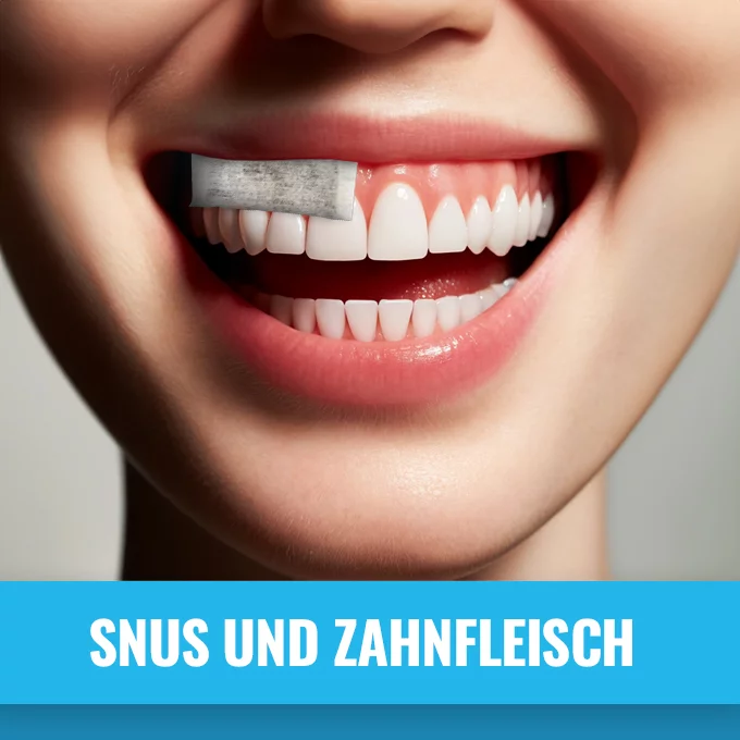 Snus und Zahnfleisch