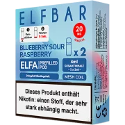 Elfbar Elfa Blueberry Sour Raspberry Pods 2 x 20 mg