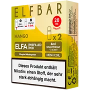 Elfbar Elfa Mango Pods 2 x 20 mg