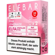 Elfbar Elfa Pink Lemonade Pods 2 x 20 mg