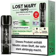 Lost Mary Tappo Kiwi Passionfruit Guava Pods 2 x 20 mg