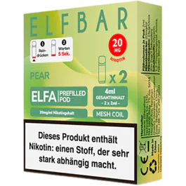 elfbar pear geschmack Elfa Pods 2 x 20 mg kaufen Geschmacksboost elf bar pods geschmack liste Flavour:Grape Edition ELFA PRO Cherry Cola