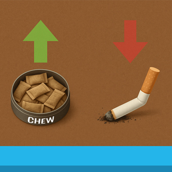 Raucherentwöhung mit Snus oder Chewing Bags